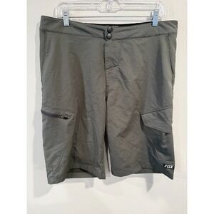 Fox Racing Shorts‎ Mens 32 Gray Walkshort Boardshort Stretch